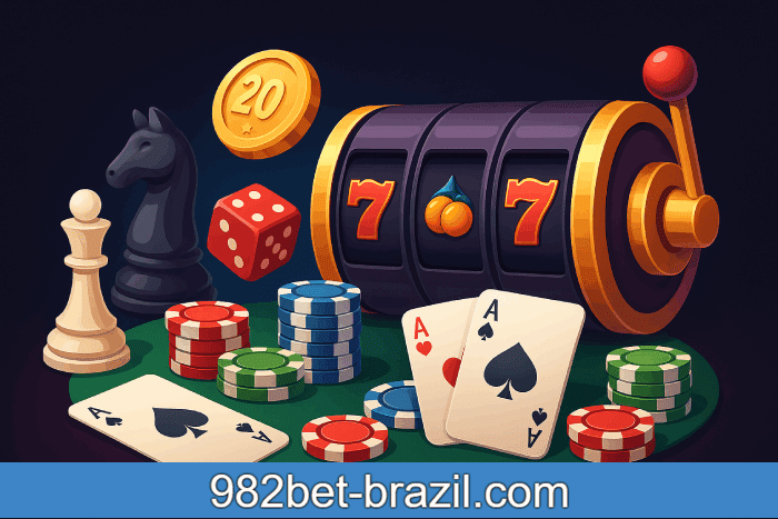 Slots populares Cassino 982BET bônus e diversão
