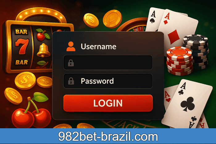 Entrar no Cassino 982BET e jogar online