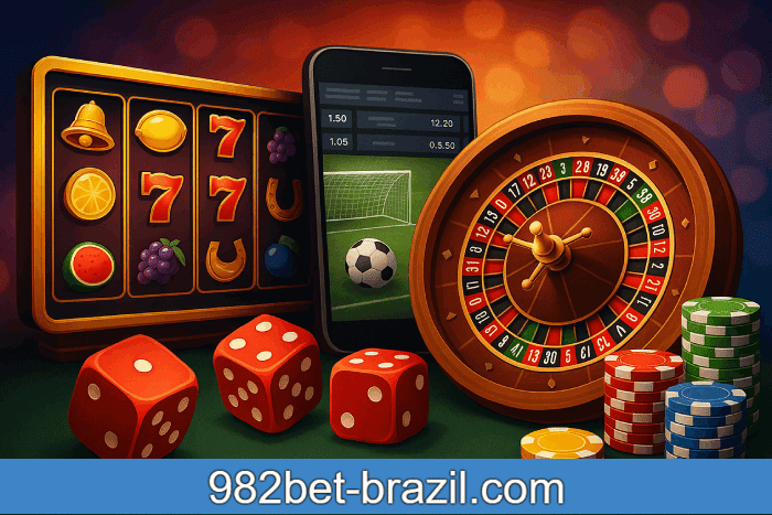 Plataforma online Cassino 982BET com bônus exclusivos